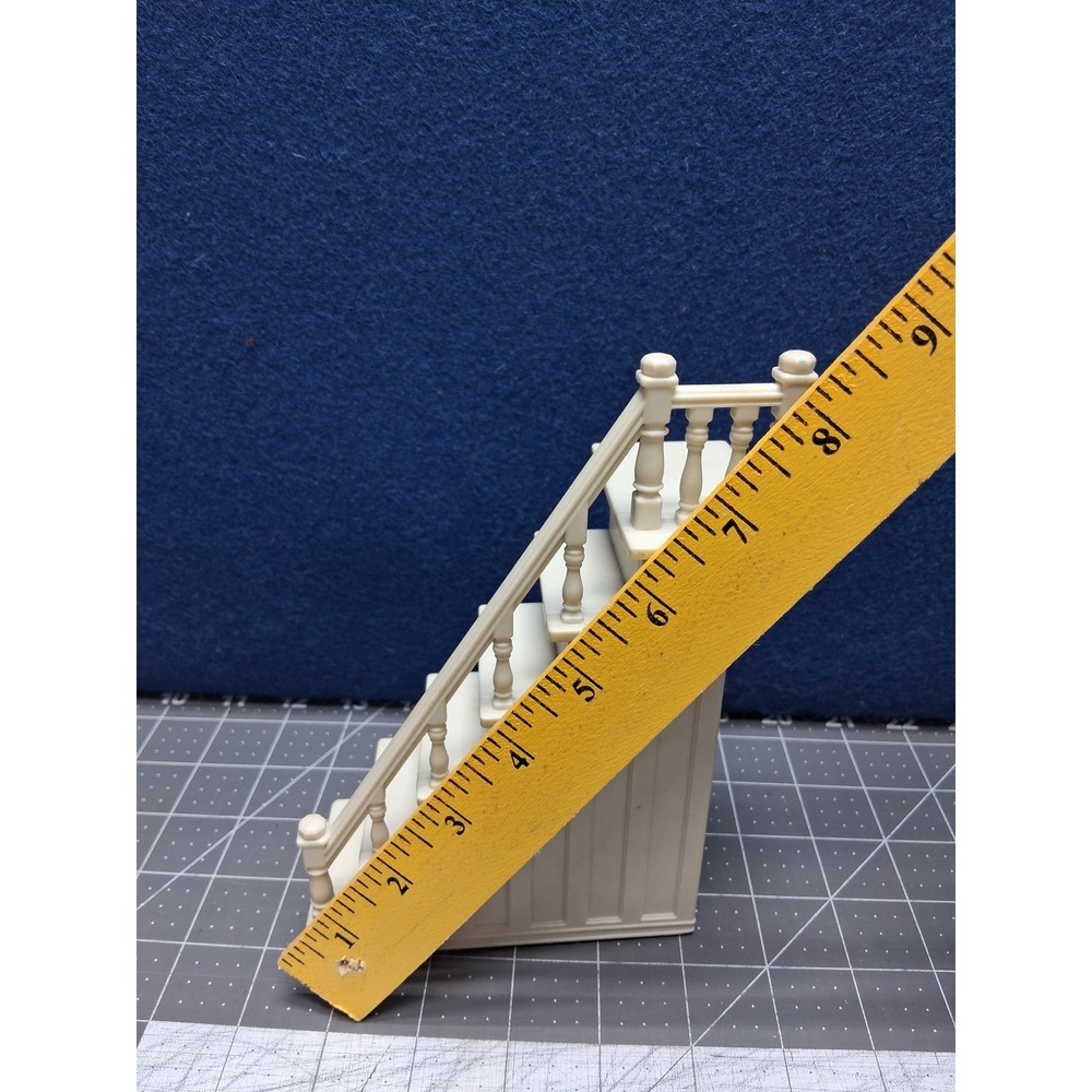 Calico Critters Dollhouse Staircase Cream Victorian Miniature Steps - Picture 11 of 11